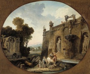Die Tränke von Hubert Robert