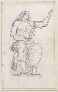 Statue des sitzenden Jupiter [recto]