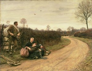 Schwere Zeiten von Hubert von Herkomer