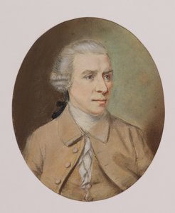 Porträt eines Mannes (oder Gavin Hamilton) von Hugh Douglas (manner of) Hamilton