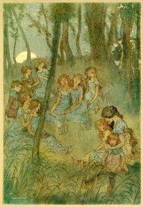Und nächtliche Wiesenfeen, schaut ihr singt, aus Die lustigen Weiber von Windsor, 1910