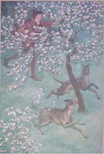 Er hat Augen der Jugend, er riecht nach April und Mai, Illustration aus Die lustigen Weiber von Windsor, 1910