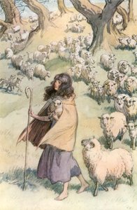 Illustration zu Shakespeares Wie es euch gefällt von Hugh Thomson