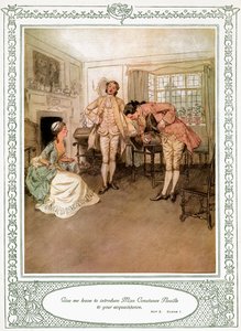Sie macht sich nieder, um zu erobern von Hugh Thomson