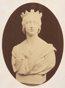 Kopie einer Büste Ihrer Majestät Königin Victoria, von Joseph Durham, Esq. F.S.A., 1857 von Hugh Welch Diamond