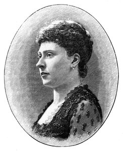 Prinzessin Beatrice, jüngste Tochter von Königin Victoria, 1900 von Hughes and Mullins