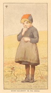 Junges Mädchen aus Schonen, Südschweden