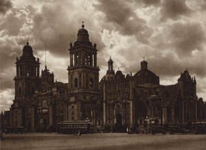 Mexiko: Hauptstadt Mexiko, Die Kathedrale von Hugo Brehme