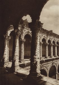 Mexiko: Hauptstadt Mexiko, Merced-Kloster von Hugo Brehme