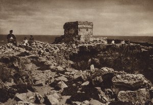 Mexiko: Isla de las Mujeres, Yucatan von Hugo Brehme