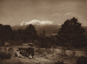 Mexiko: Iztaccihuatl von Hugo Brehme