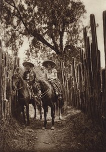 Mexiko: Mexikaner in Nationaltracht von Hugo Brehme