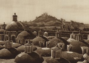 Mexiko: Pyramide von Cholula von Hugo Brehme