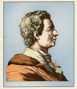 Anton Raphael Mengs (12. März 1728 - 29. Juni 1779) von Hugo Bürkner