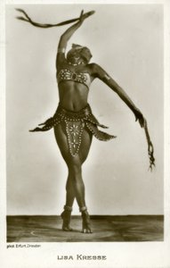 Lisa Kresse / Fotopostkarte von Hugo Erfurth