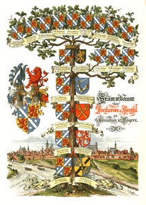 Strohl-Heraldik-Baum von Hugo Gerard Strohl