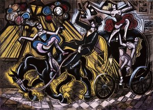 Der Abend von Hugo Scheiber