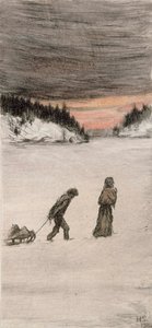 Heimwärts von Hugo Simberg