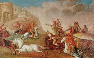 Kuruzzenaufstand in Ungarn gegen die Habsburger 1703-11 von Hungarian School