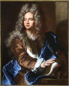Porträt von Anton Julius II Brignole-Sale, außerordentlicher Gesandter bei Ludwig XIV. von Frankreich von Hyacinthe Francois Rigaud