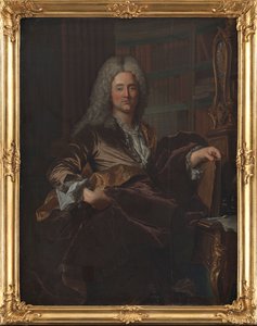 Porträt des Obersten Richters Peder Benzon Mylius von Hyacinthe Rigaud