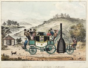 Die Edinburgh Dampfkutsche