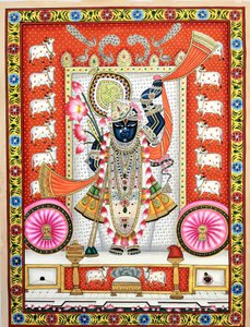 Lebendiger indischer Shrinathji von IMAGINEERS STUDIO