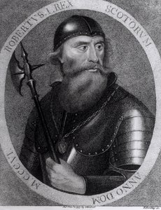 Porträt von König Robert I. von Schottland (1274-1329), graviert von E.Harding, 1. November 1797