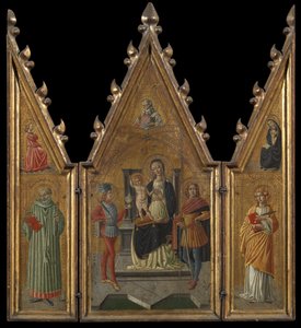Triptychon, ca.1920-29 von Icilio Federico Joni