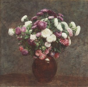Astern in einer Vase