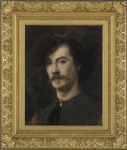 Porträt von Whistler, 1865 von Ignace Henri Jean Fantin Latour
