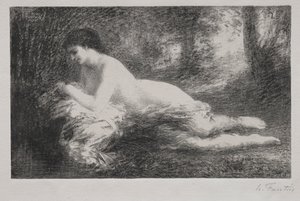 Rêverie von Ignace Henri Jean Fantin Latour