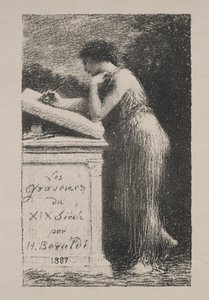 Die Lithographie, 1887 von Ignace Henri Jean Fantin Latour