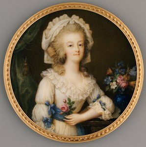 Eine feine und wichtige Miniatur von Königin Marie-Antoinette, ca. 1780-85