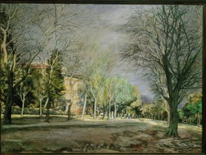 Landschaft in der Nähe von El Escorial von Ignacio Zuloaga y Zabaleta