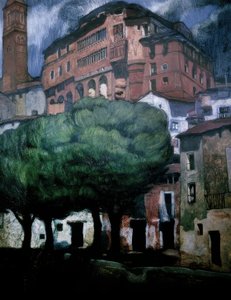 Erzbischöflicher Palast von Tarragona von Ignacio Zuloaga y Zabaleta