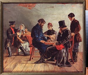 Die Damespieler von Ignati Stepanovich Shchedrovsky