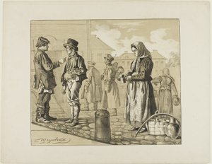 Szenen aus dem russischen Volksleben
