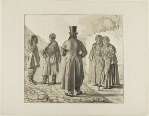 Szenen aus dem russischen Volksleben von Ignatii Stepanovich Shchedrovskii