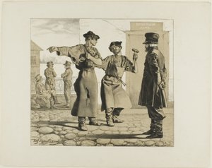 Szenen aus dem russischen Volksleben