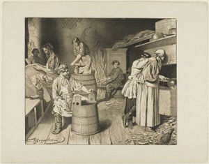 Szenen aus dem russischen Volksleben von Ignatii Stepanovich Shchedrovskii