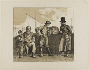 Szenen aus dem russischen Volksleben von Ignatii Stepanovich Shchedrovskii