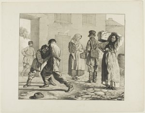 Szenen aus dem russischen Volksleben von Ignatii Stepanovich Shchedrovskii