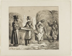 Szenen aus dem russischen Volksleben