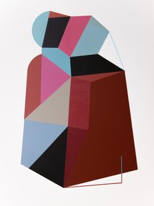 Geometrisches Farbspiel