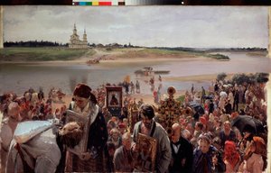 Osterprozession von Illarion Mikhailovich Pryanishnikov