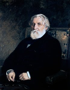 Porträt von Iwan Sergejewitsch Turgenew