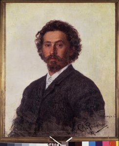 Selbstporträt von Ilya Efimovich Repin