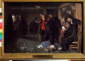 Die Verhaftung des Propagandisten von Ilya Efimovich Repin