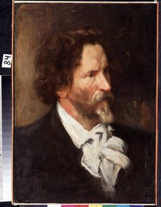 Porträt des Künstlers Ilya E. Repin von Ilya Efimovich Repin